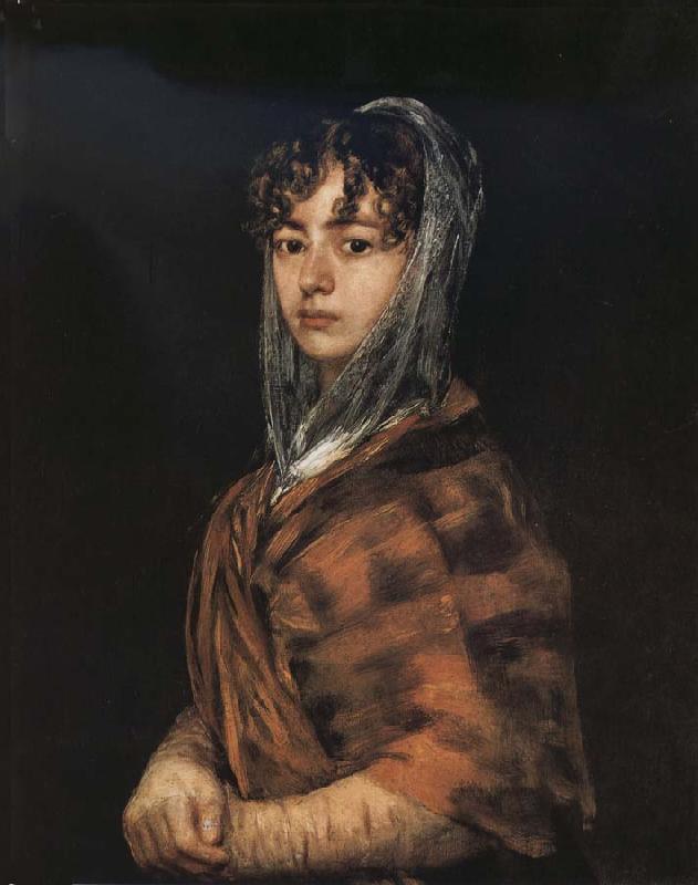 Francisco Goya Francisca Sabasa y Garcia France oil painting art